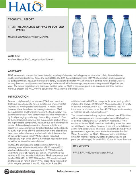 bottled water companies that test for pfas|bottled water ratings consumer reports.